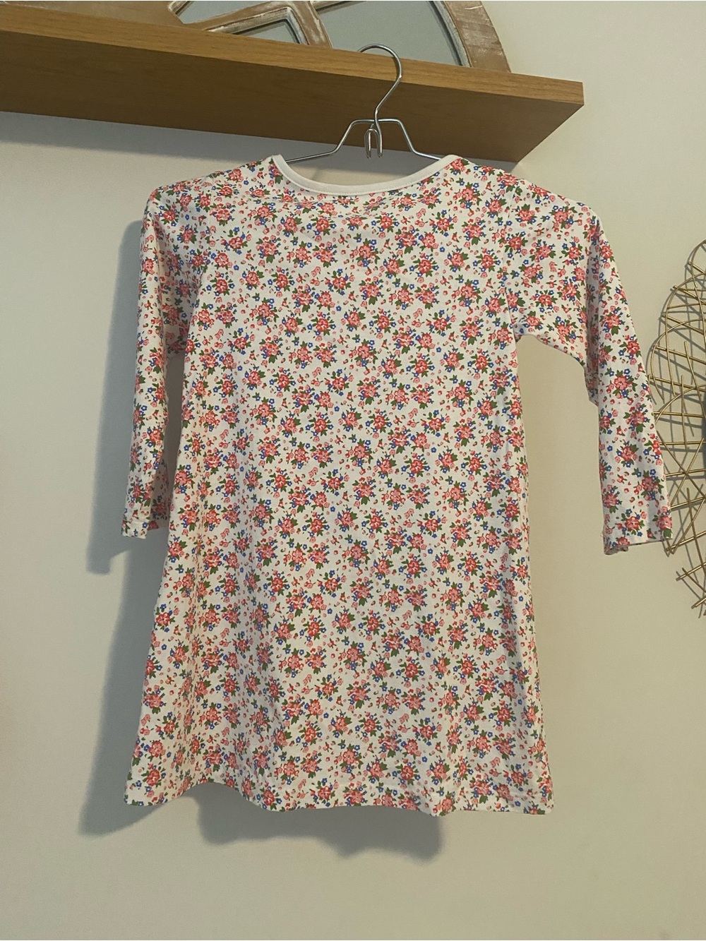 Girls Floral BumbleBee Appliqué Dress - Picture 6 of 6